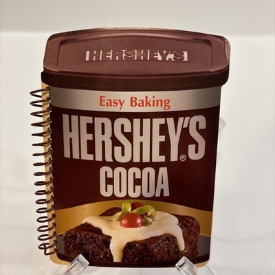 Easy Baking Hersheys Cocoa Recipes Cookbook Spiral Bound 2004 Promotional Ad