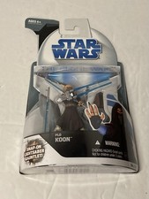 Star Wars The Clone Wars Plo Koon Jedi Master Action Figure No. 14 Hasbro 2008