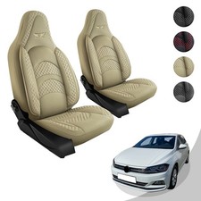 Autositzbezüge Schonbezüge passend für VW Polo Beige Pilot 432L40