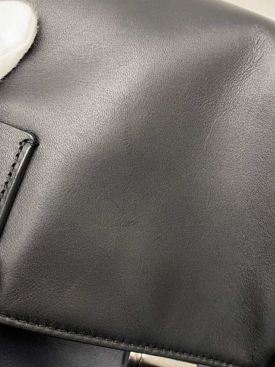 COACH Leather Backpack, Black, Solid Color, C4139… - image 9