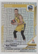 2024-25 Panini Donruss EuroLeague Press Proof Purple 35/275 Matt Thomas #59 0nr3