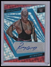 2022 Panini Revolution WWE #AG-RMY Rey Mysterio Autographs Kaleido #/1