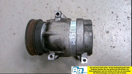 Kompressor Klimaanlage 7700103536 Renault Scenic 1.6 16V Bj 2000 JA 2688004