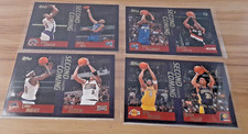 LOT OF 4 - 2000-01 TOPPS Second Coming Kobe/Miller Pippen/McGrady, Iverson, Hill
