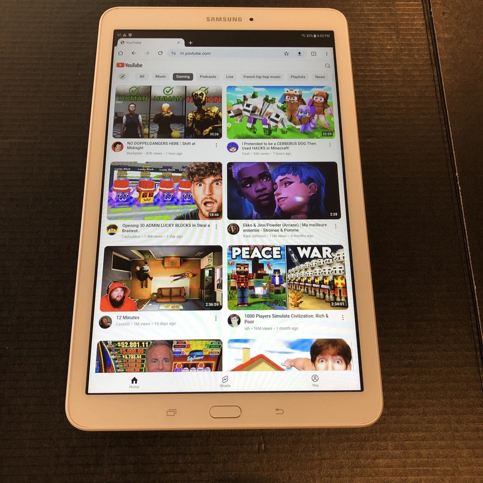 Samsung Galaxy Tab E 9.6in 16GB WiFi Android Tablet SM-T560 - White - Image 4 of 4