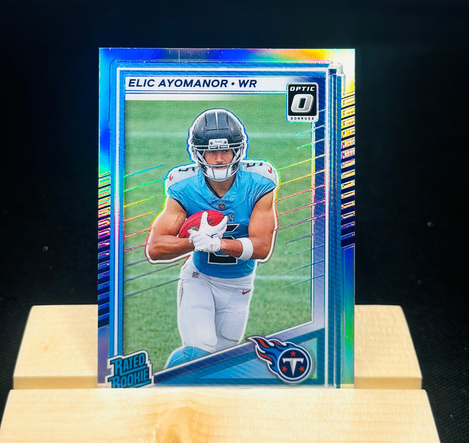 2025 Donruss Elic Ayomanor Optic Preview Holo Rated Rookie!!