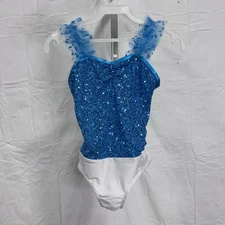 Art Stone Blue Haven Dance Costume Size Medium Child