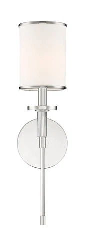Crystorama Hatfield 18 1/2" High Polished Nickel Wall Sconce - Picture 2 of 7