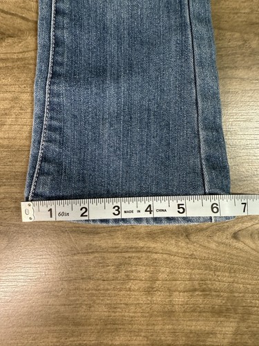 Levi Strauss & Co Girls 4T Bootcut Denim Jeans with Pink Stitching (2020) - Picture 6 of 7
