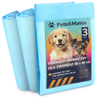 3X Welpenunterlagen 60X40 Cm Trainingsunterlage FüR Hunde Hundetoilette Pads