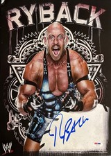 Ryback Signed 11x14 WWE NXT Promo Photo PSA T59426