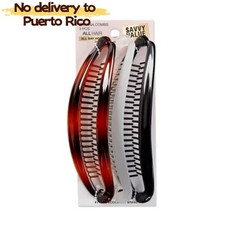 NEW-sc nci Flat Banana Combs - All Hair - 3pcs