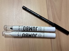3 x NYX Jumbo Eye Pencil Milk + Black Bean, E...