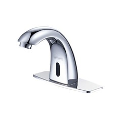 Touchless Bathroom Faucet - Automatic Motion Sensor Sink Faucets with Hole Co...