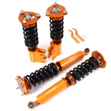 Coilovers High Lower Spring For Nissan 95-98 240SX S14 24 Ways Adjustable Damper