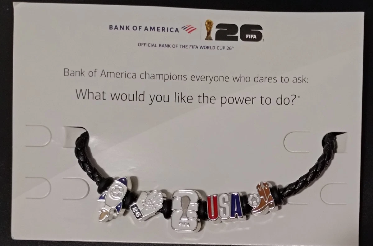 World Cup バンクオブアメリカブレスレット記念グッズ 2本セット BRA Sports Fan Bracelets for sale | eBay