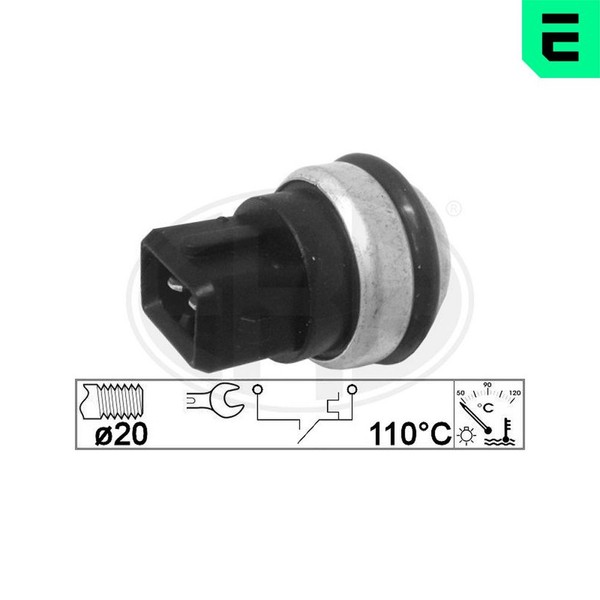 Thermoschalter Temperaturschalter KüHlerlüFter ERA 330849 FüR Golf Seat 1H1 VW 3-image