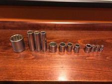 Vintage CRAFTSMAN =V= SERIES SOCKET Lot Made in the USA