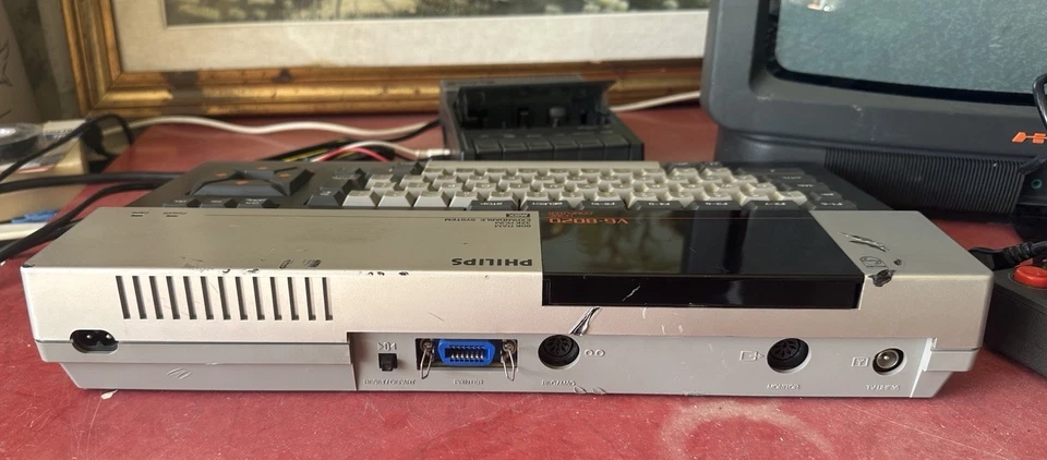 PHILIPS MSX VG-8020 / 40 Computer Console Retro PC + Data Recorder NMS 1520/00 - Immagine 4 di 4