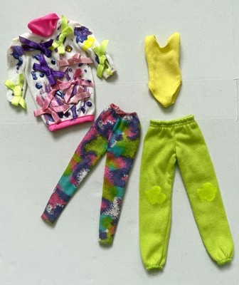Barbie Paint N' Dazzle Fashion Kleidung Zubehör 90er