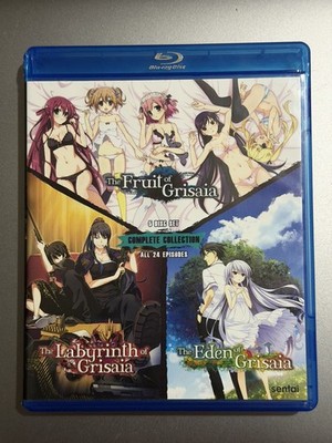 Grisaia Complete Anime Collection Blu-ray Fruit Labyrinth Eden All 24 Episodes