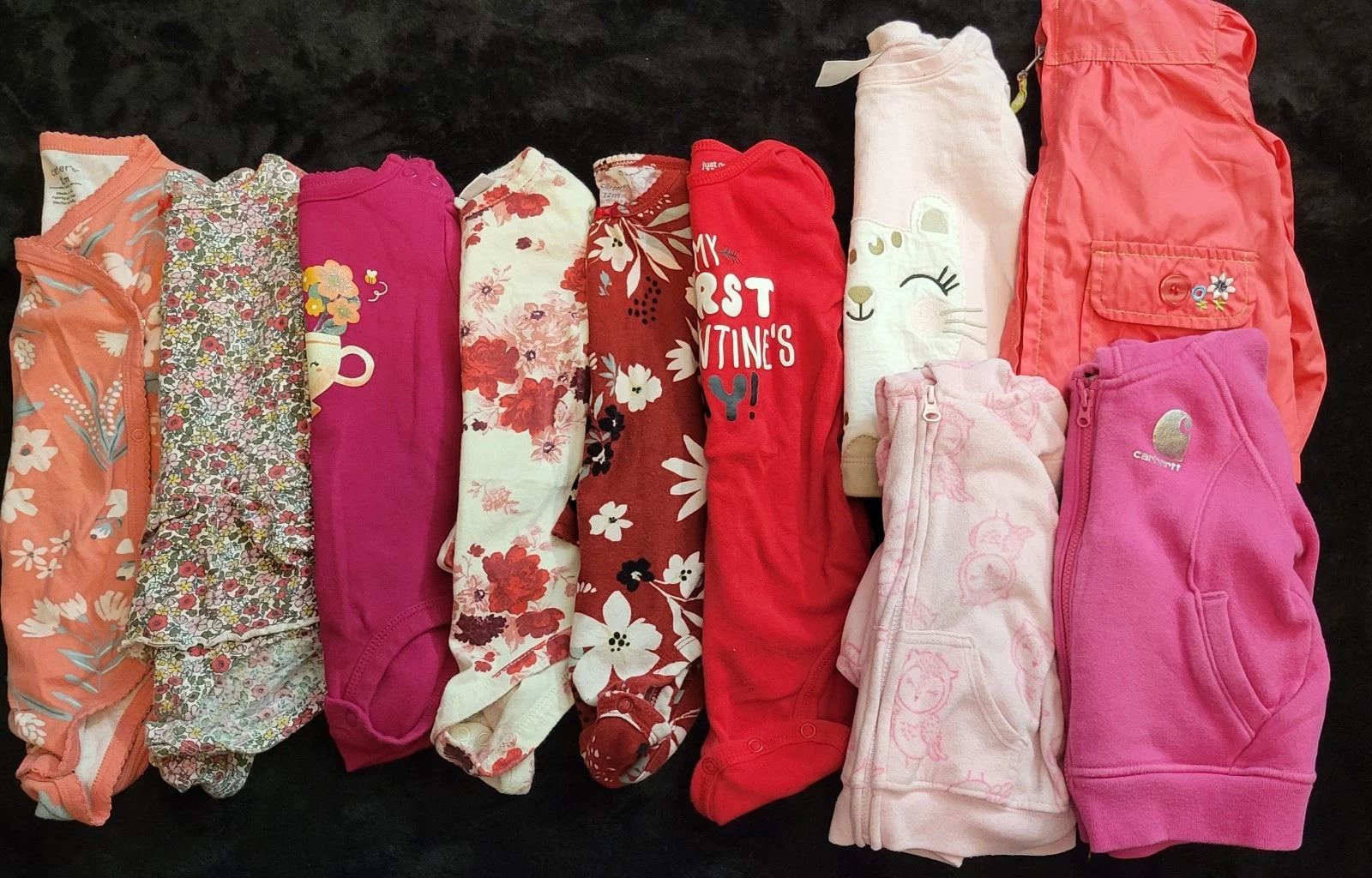 Baby Girl Mixed Lot Of Clothes Fall Winter Bundle Size 12 Months