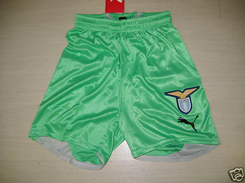 LAZIO PUMA DOOR SHORTS GK GREEN SHORTS S /25 - Picture 1 of 1