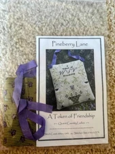 Pineberry Lane A Token Of Friendship Cross Stich finishing kit