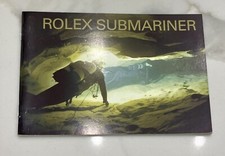 Authentic Vintage Rolex Submariner Booklet Manual 16610 16613 14060 2000s CLEAN