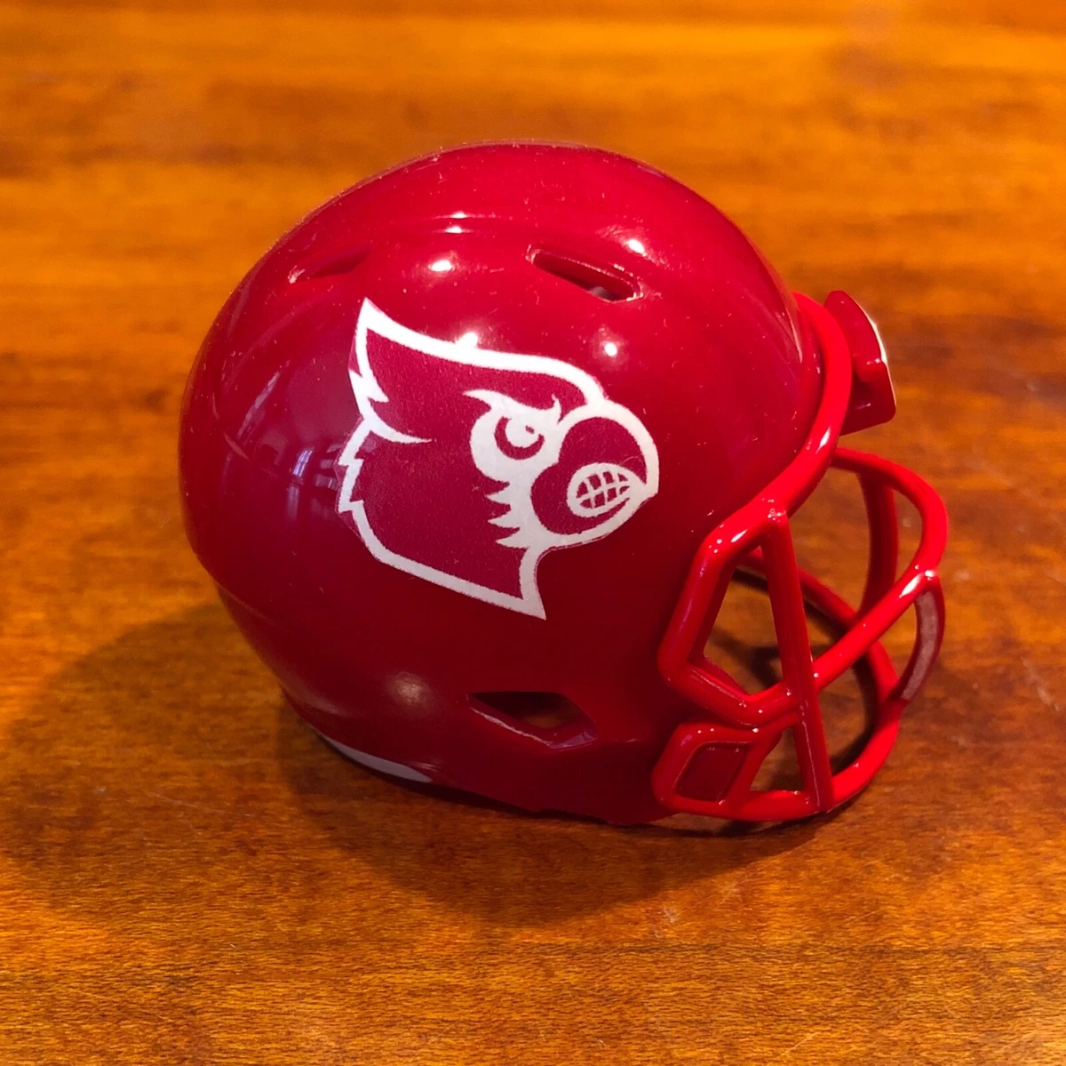 Louisville Cardinals red custom pocket pro helmet 2019-2022 UL ACC