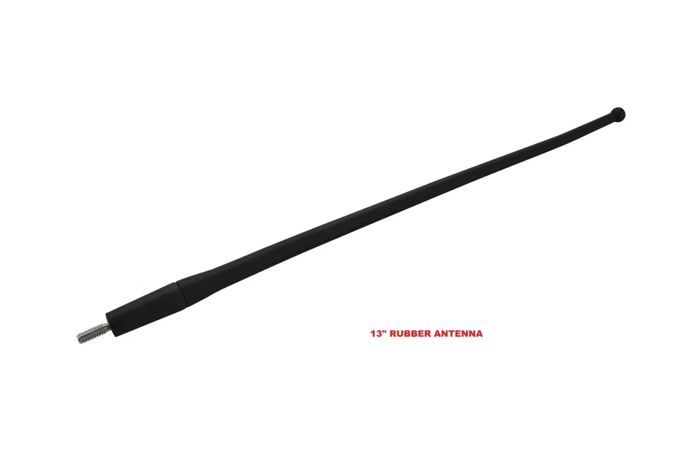 Mástil de antena 13" radio negro para Ford E150/250/350/450/550 Econoline 1992-2025 Foto 2 de 4