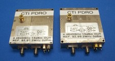 One CTI PDRO Oscillator 4.464GHz 5760MHZ-1296MHz 15dBm. Ham band Transverter