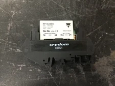 CRYDOM, DRS1 BASE AND RP1A23D5 RELAY CARLO GAVAZZI, (5K-2)