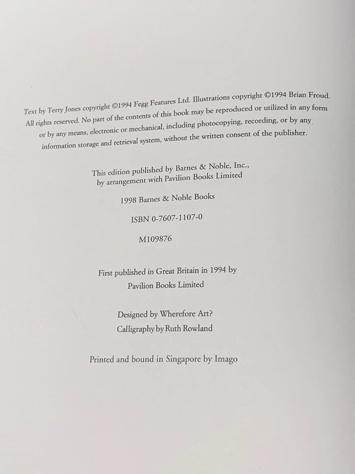 Lady Cottington's Pressed Fairy Book B&N Books HC 1998 Fantasy - Image 3 of 4