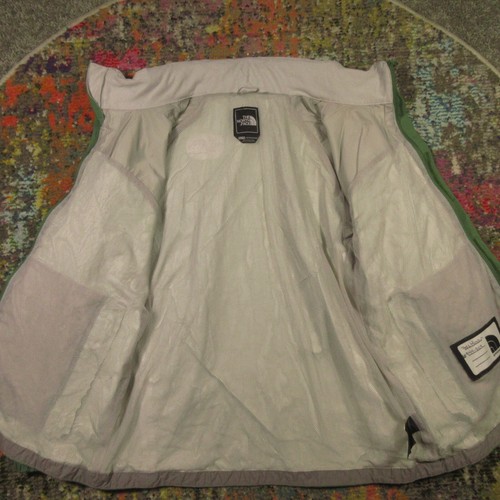 The North Face Rain Jacket Hyvent Youth XL Green Lightweight Hid Hood Ripstop - Picture 9 of 16
