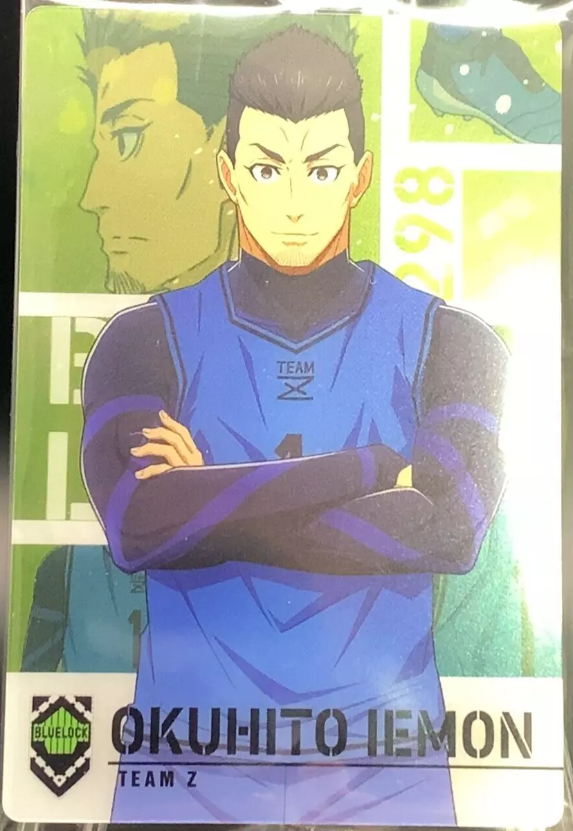 Blue Lock Meguru Bachira Wafer Card Vol.1 No.02 BANDAI New Japan Football  Anime