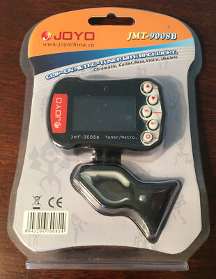 JOYO * JMT-9008B * CLIP-ON METRO-TUNER WITH BACKLIGHT * GUITAR * BASS * VIOLIN *