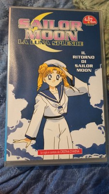 VHS SAILOR MOON LA LUNA SPLENDE VOL. 14 - IL RITORNO DI SAILOR ...