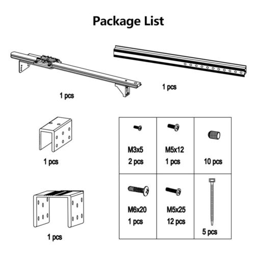 PopBloom Aquarium LED Beleuchtung Accessorry Arm Kit für RS90 RL90 H75 H54 S54 - Bild 12 von 12