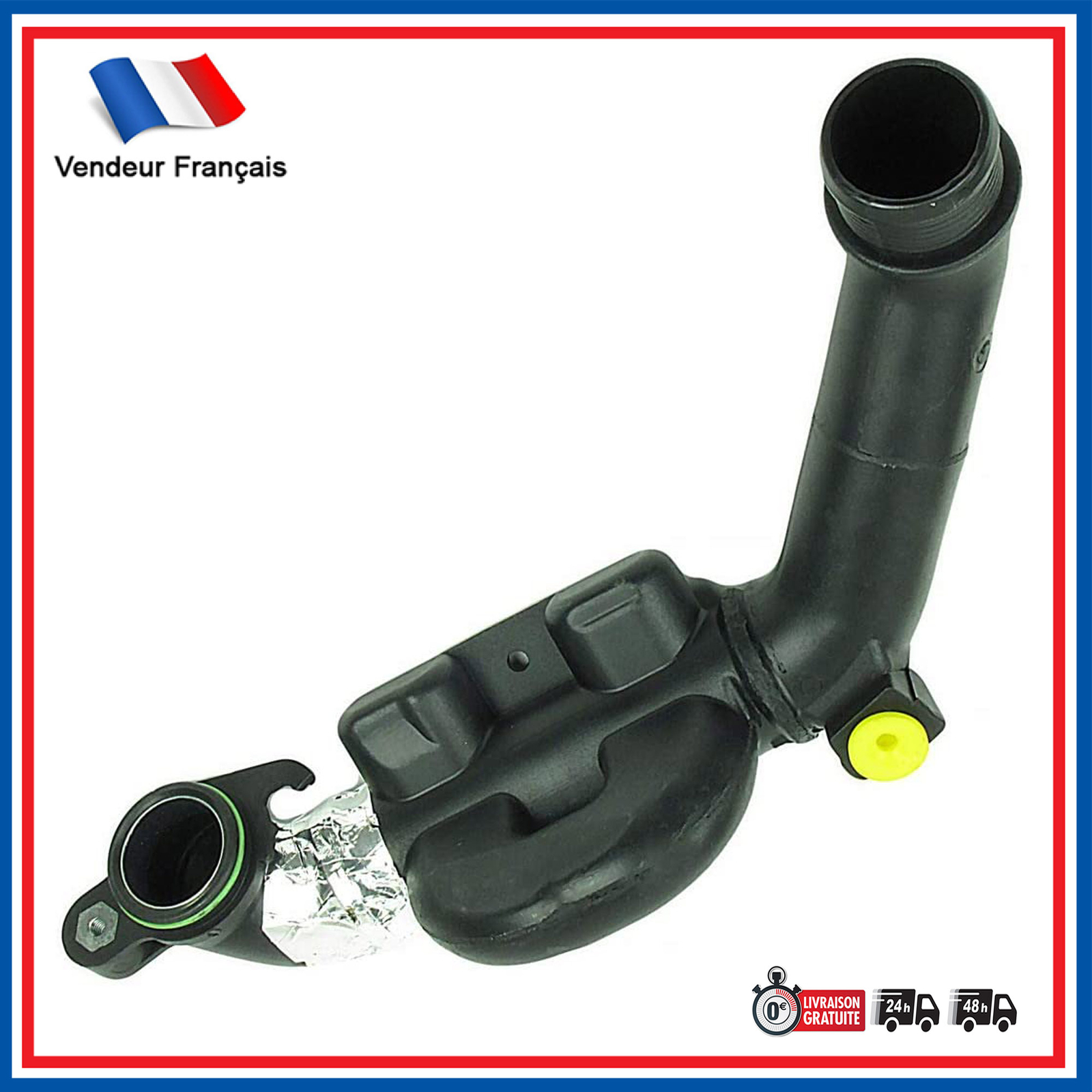 Durite turbo intercooler 1.6 HDI pour Peugeot Expert Partner durite de suralimentation 144053