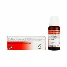 2 Packs Reckeweg Germany Homeopathic R-75 22ml Dysmenorrhoea Drops