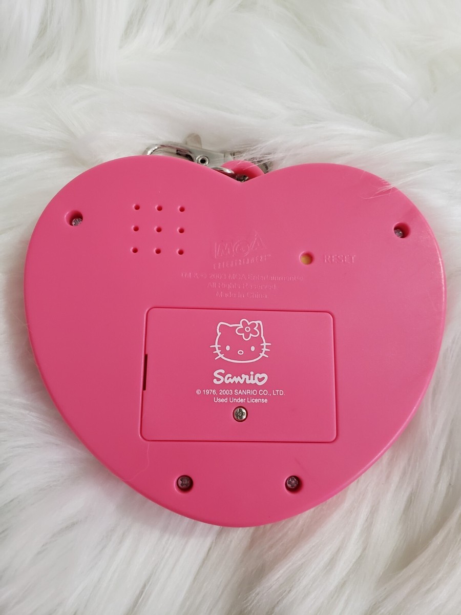 Vintage 2003 Sanrio Hello Kitty Electronic Pinball Game Heart
