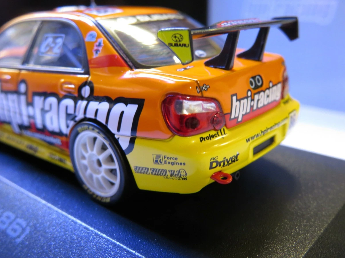 1/43 hpi racing Subaru Impreza #86 (2004) diecast