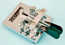 Automatic CW Paddle Morse Code Key, GN807F by GHD, ship by Courier from Japan