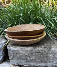 VTG 3X Primitive Wooden Bowl Set (Munising Bowl Included)