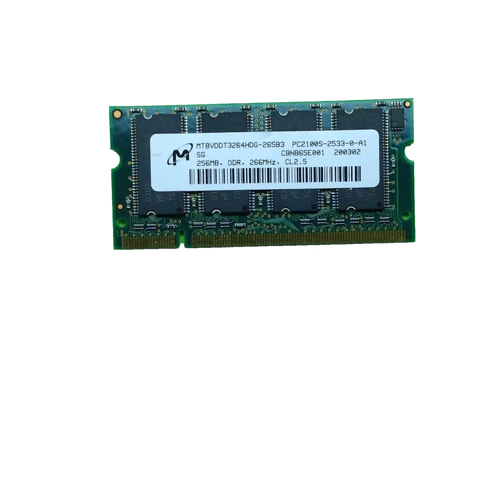 Ordenador Sony RAM 512 MB capacidad por módulo