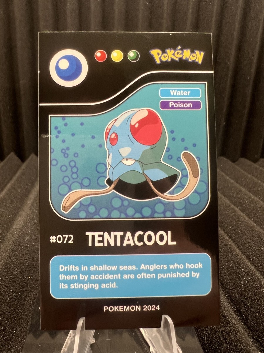 pokemon card tentacool - Tentacruel 073/165 - Pokemon 151 - Reverse Foil SATOSHI NAKAI Tentacool Cards in Pokmon TCG