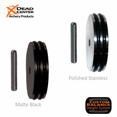 Dead Center Archery Products Stainless 6 oz. Weight XL 2'' Diameter