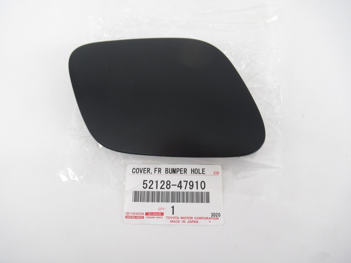 Genuine OEM Toyota 52128-47910 Driver LH Front Tow Hook Cover 2019