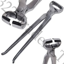 Professional Farrier Hoof Nipper Trimmer Half Rounded Jaws 12" compact Tools